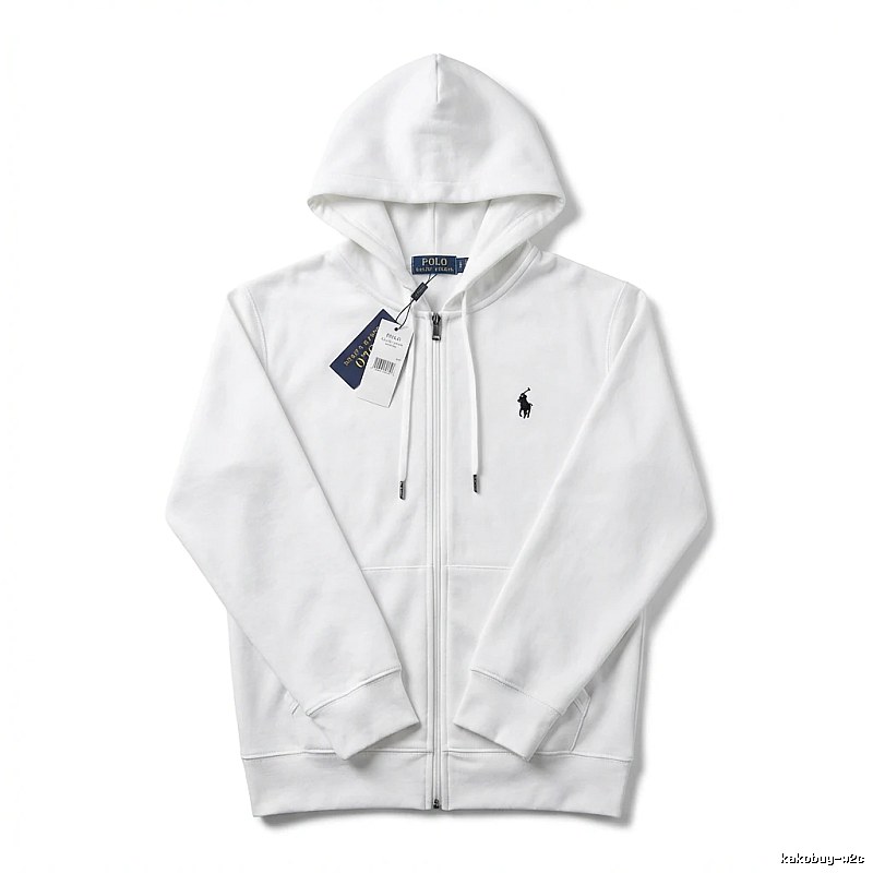 Ralph Lauren basic casual white sweatshirt