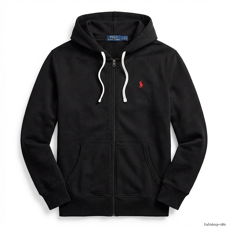 Ralph Lauren black casual style hoodie