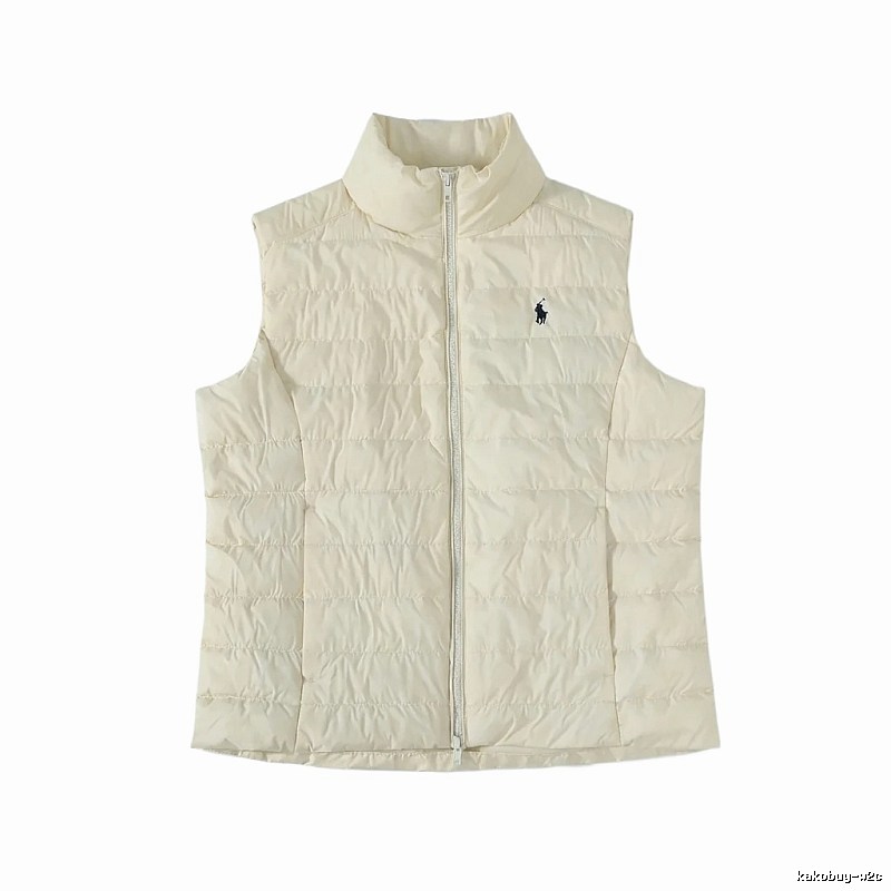 Ralph Lauren Classic Beige Down Vest