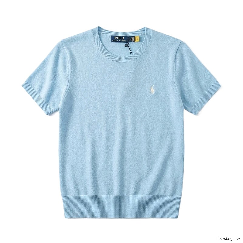 Ralph Lauren POLO simple style light blue short-sleeve