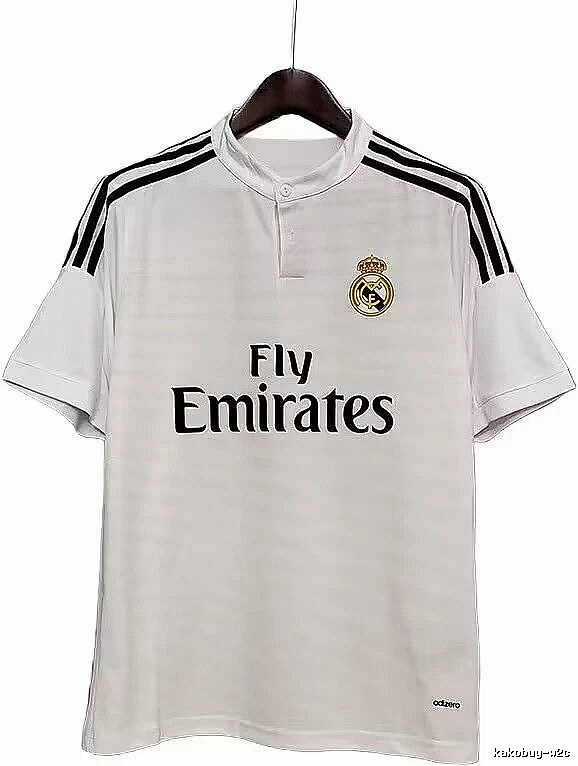 Real Madrid Sport Retro Teka soccer jersey White Retro Football for Collection Drops