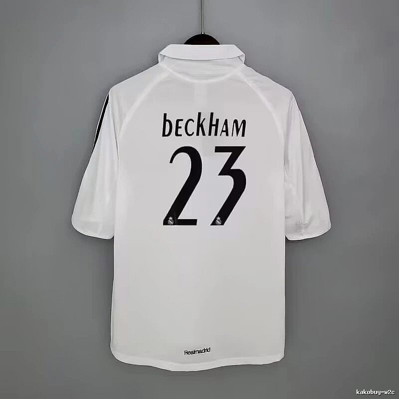 Real Madrid Statement Retro Teka soccer jersey White Retro Football for Outdoor Plans