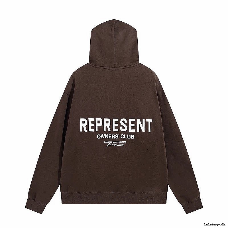 Represent Lightweight Owners Club hoodie Navy Large Represent for Trend Styling