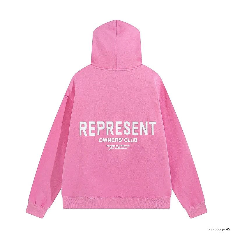 Represent Streetwear Owners Club hoodie Navy Large Represent with Logo Accent