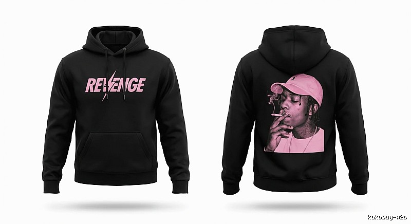 Revenge Dark Style Black Hoodie