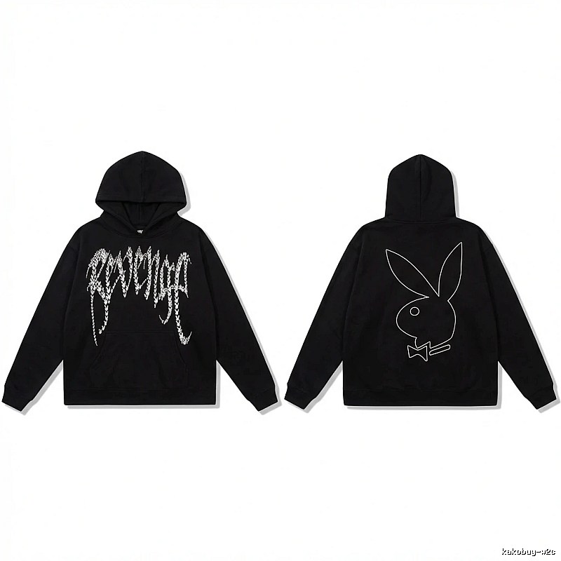 Revenge Trendy and Cool Black Hoodie