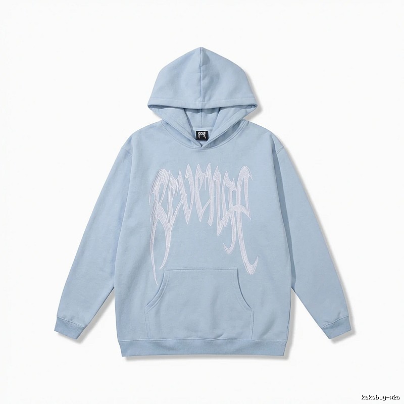 Revenge trendy and cool style light blue sweatshirt