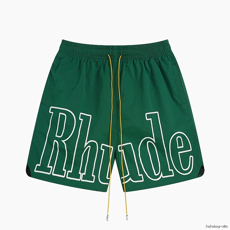 RHUDE letter trendy brand style shorts