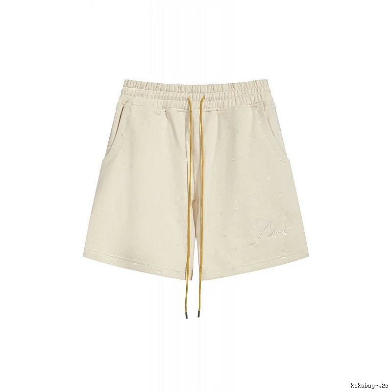 RHUDE's simple and casual style off-white shorts