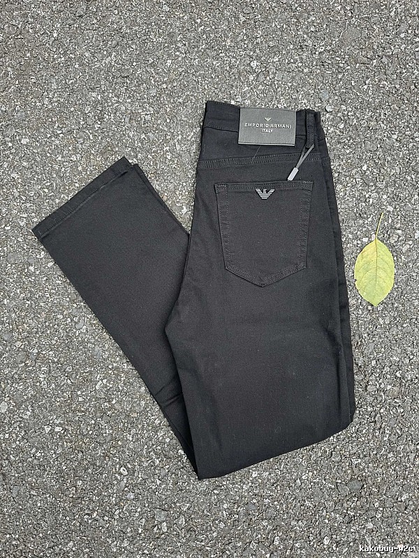 Slim Jeans with eagle pocket emblem and dark tonal wash - Emporio Armani Weekend Edit