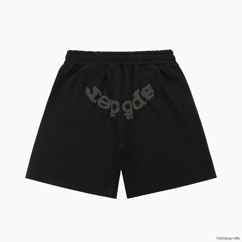 Sp5der letter trendy brand style shorts