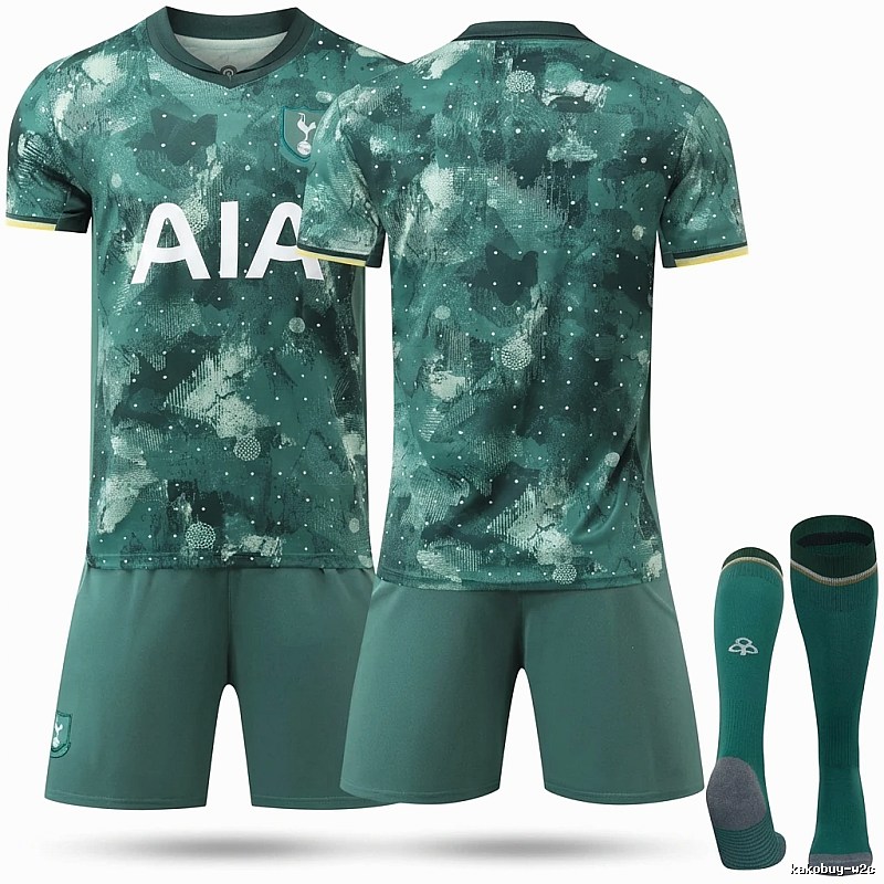 Spurs camouflage-style dark green jersey