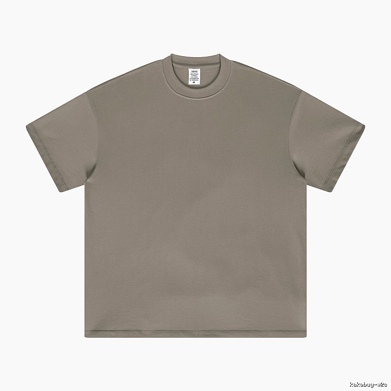 Streetwear Plain white T-shirt Minimal White Short with Logo Accent