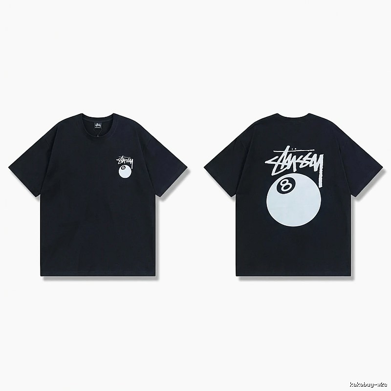 Stussy 8-Ball Series Black T-shirt