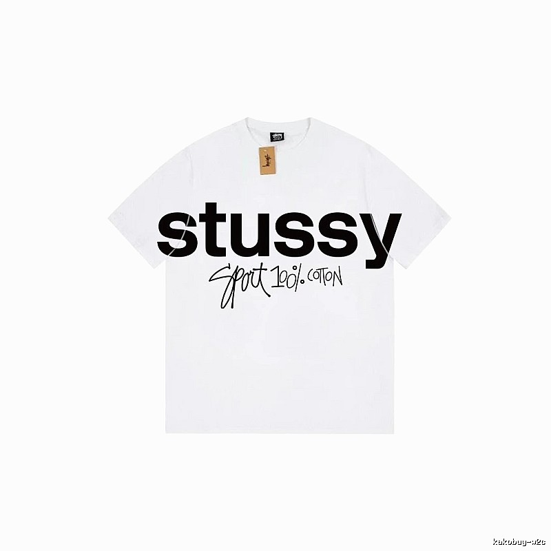Stussy Gift Ready Graphic T-shirt Black White Stussy with Standout Detail