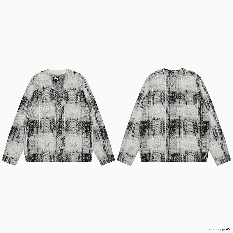 Stussy Gray Swirl Graphic SweatShirt Gift Ready