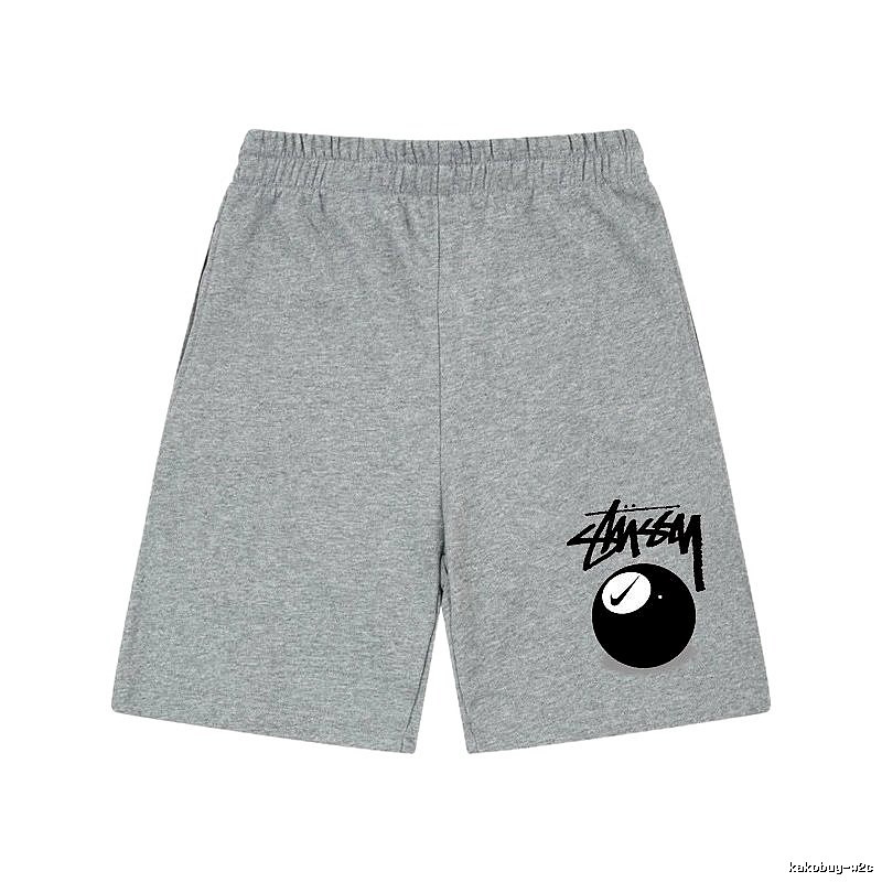 Stussy trendy and cool style gray shorts