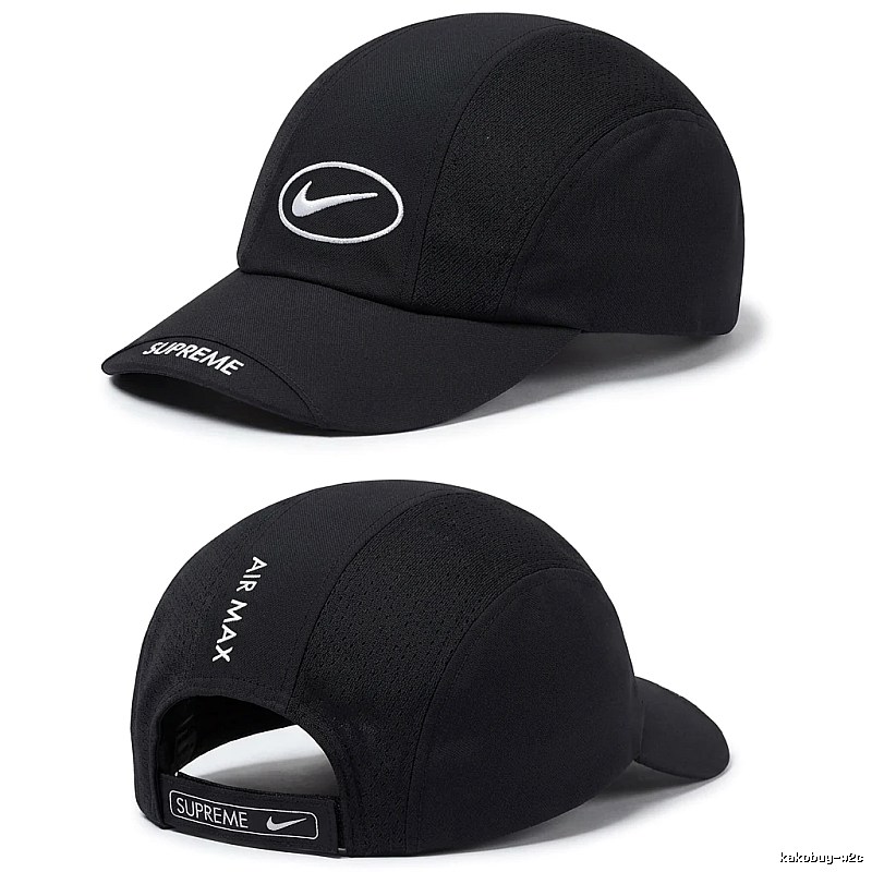 Supreme Co-branded Sporty Black Hat