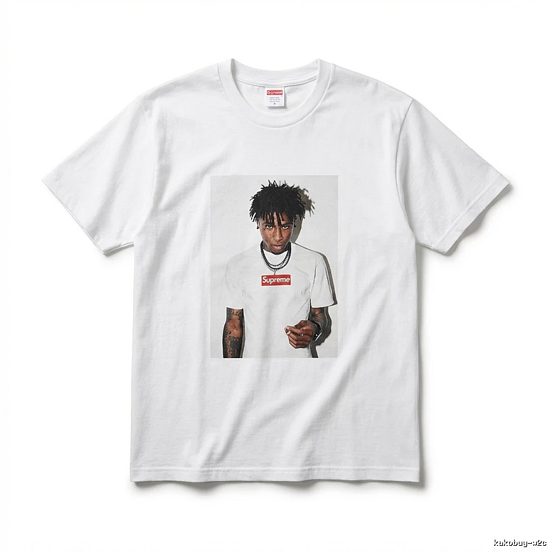 Supreme Portrait Style White T-shirt