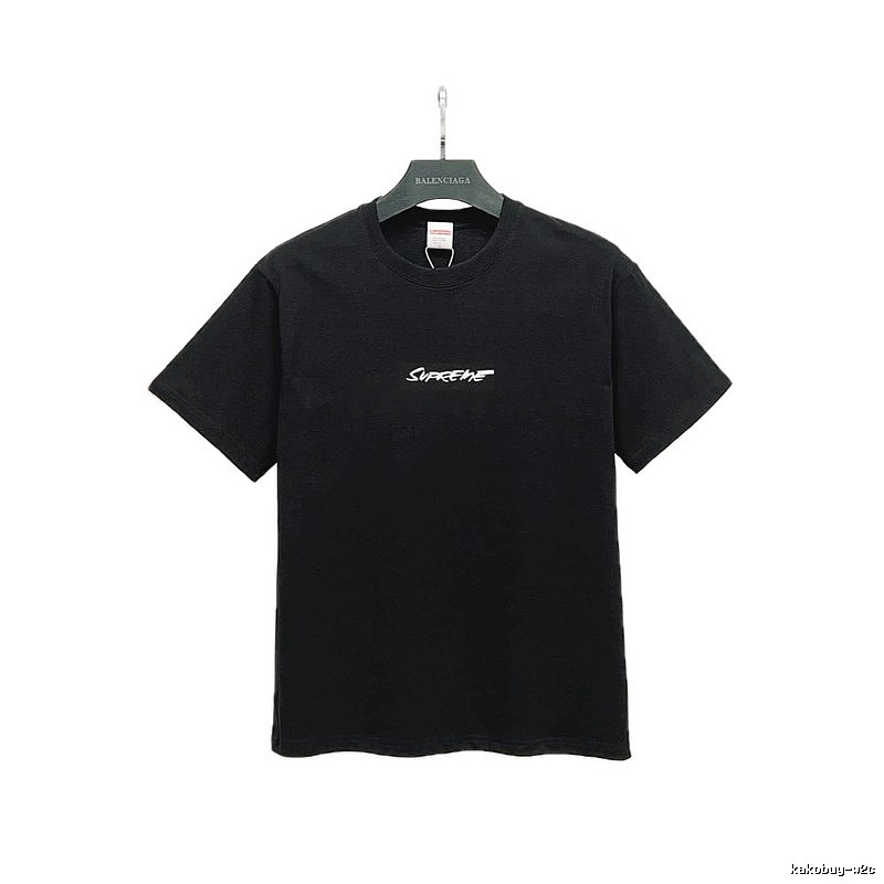 Supreme Printed Street-style Black T-Shirt