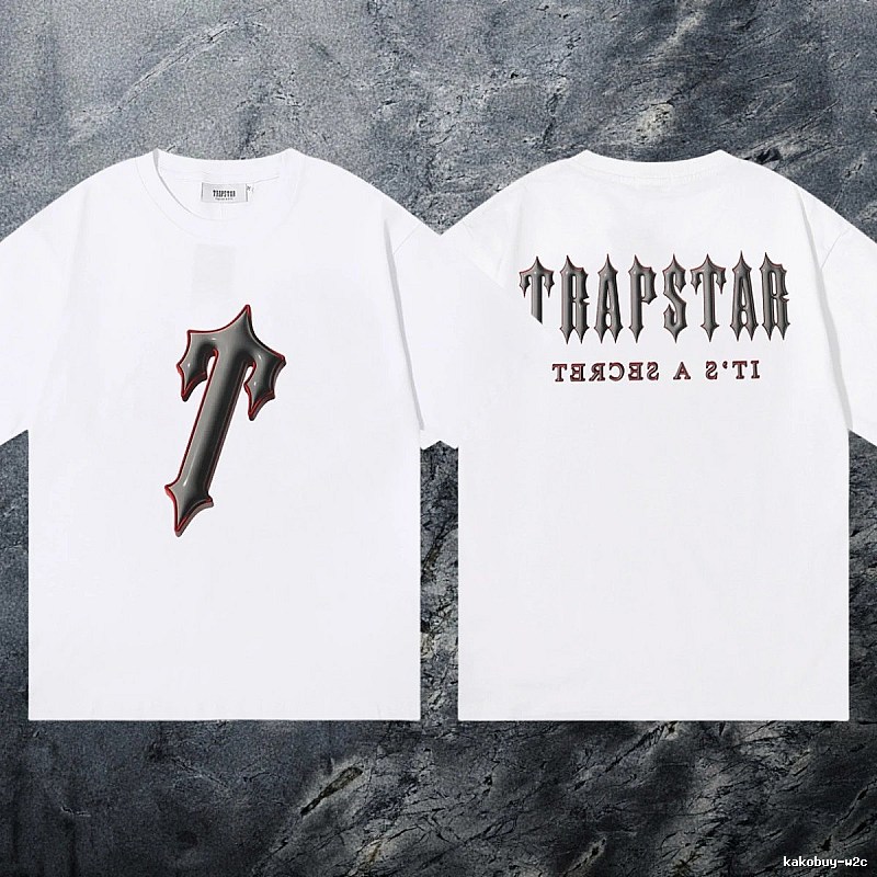 Trapstar Casual Keys graphic T-shirt Black White Key for Comfortable Styling