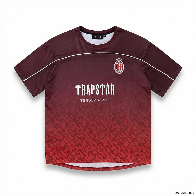 Trapstar Gradient Style Burgundy T-shirt