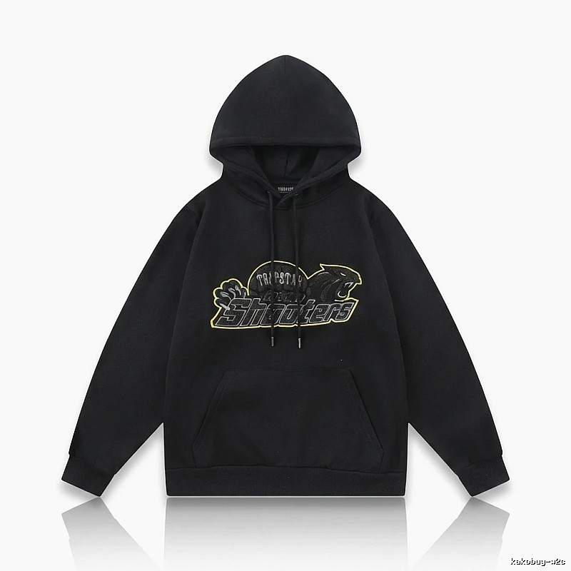 Trapstar Print Trendy and Cool Black Sweatshirt