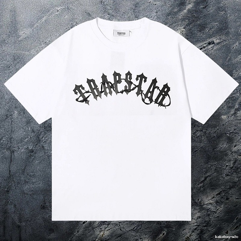 Trapstar Streetwear Keys graphic T-shirt Black White Key with Logo Accent