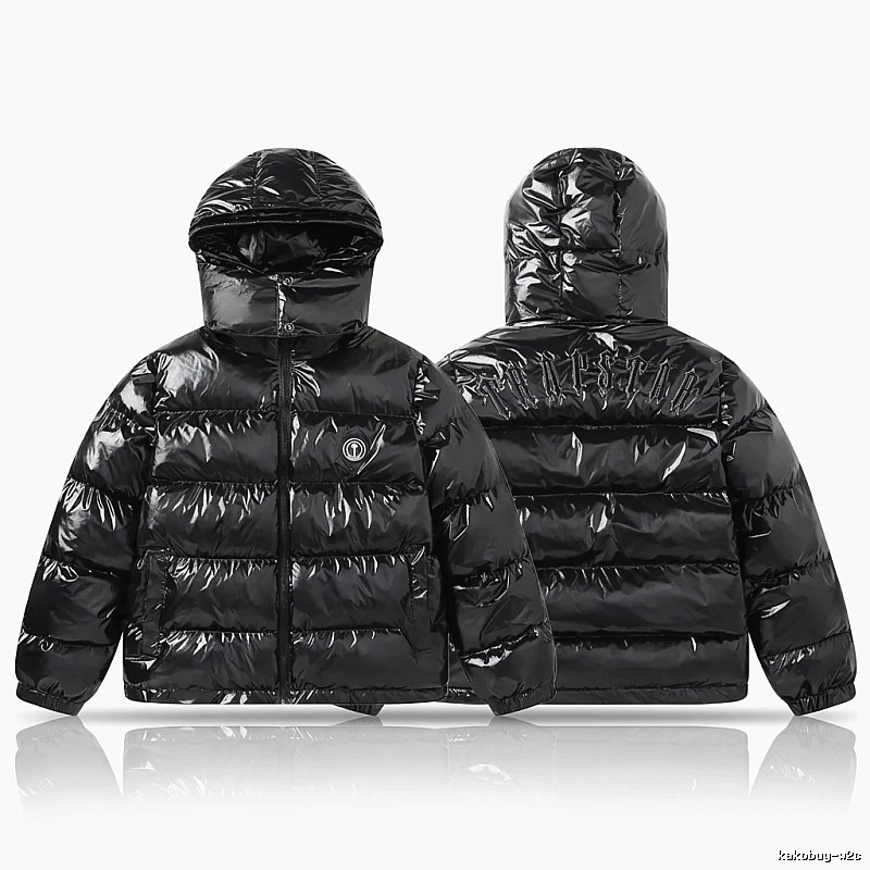 Trapstar Trendy Glossy Black Down Jacket
