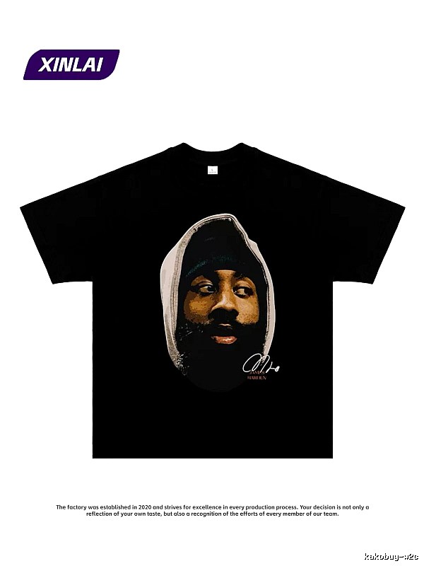 Tupac Patterned Portrait graphic T-shirt Black Tupac Collage with Signature Styling