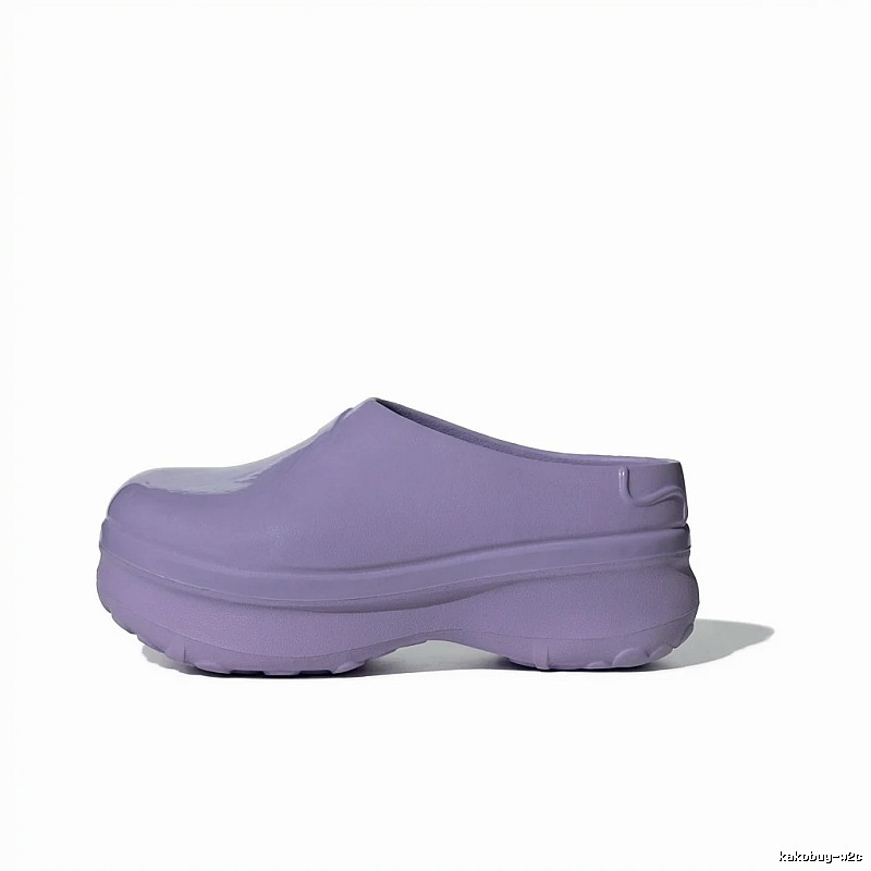 Yeezy thick-soled casual style purple shoes